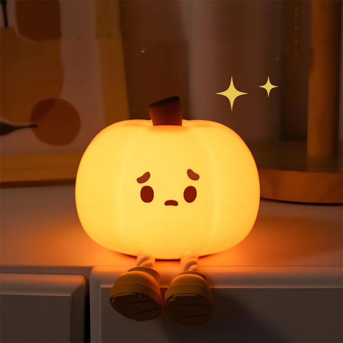 Cute Halloween Pumpkin Night Lamp