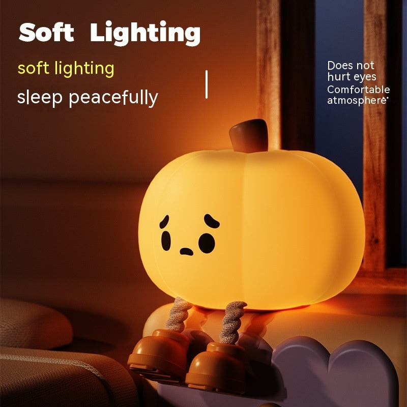 Cute Halloween Pumpkin Night Lamp
