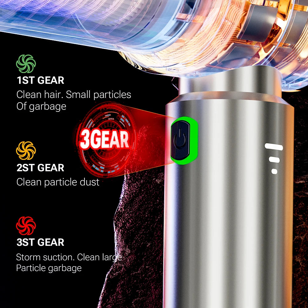 Wireless Home&Car Vacuum Cleaner