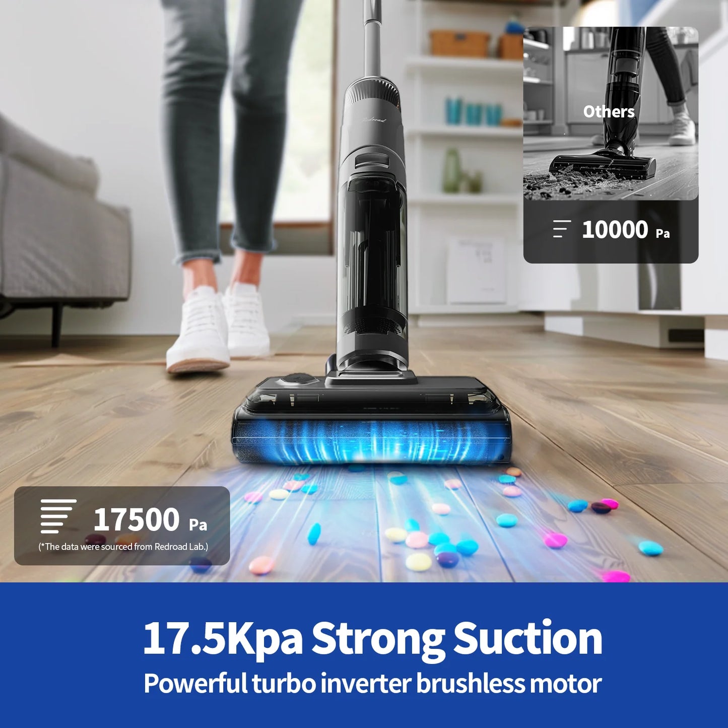 🟢 Wireless Smart Wet/Dry Vacuum Cleaner