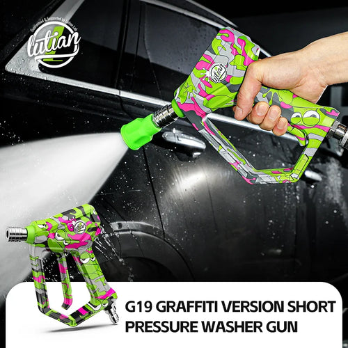 SHORT PRESSURE WASHER GUN-Graffiti Style