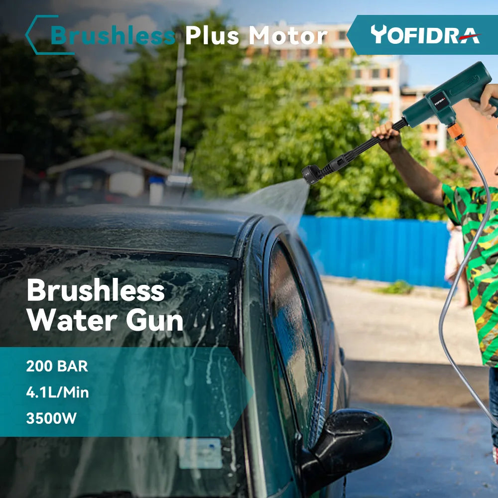 🟢 6 in 1 High Pressure Washer