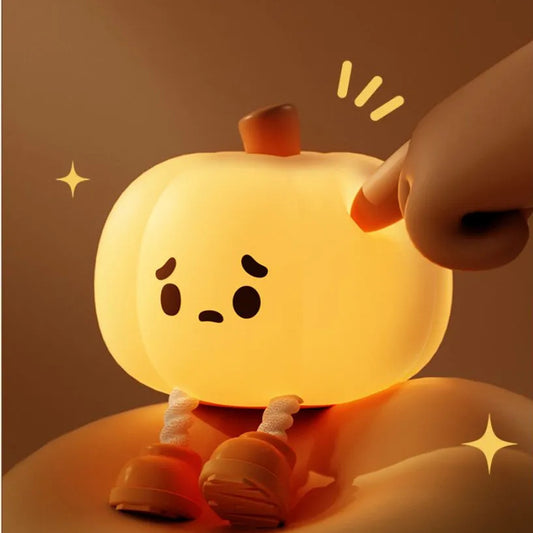 Cute Halloween Pumpkin Night Lamp