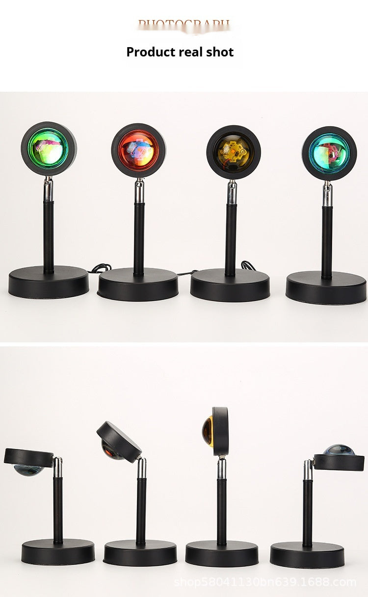 Sunset Red Floor Lamp Net Red Light