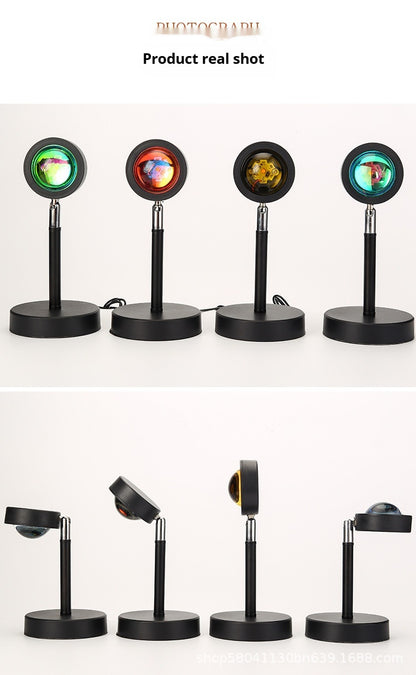 Sunset Red Floor Lamp Net Red Light