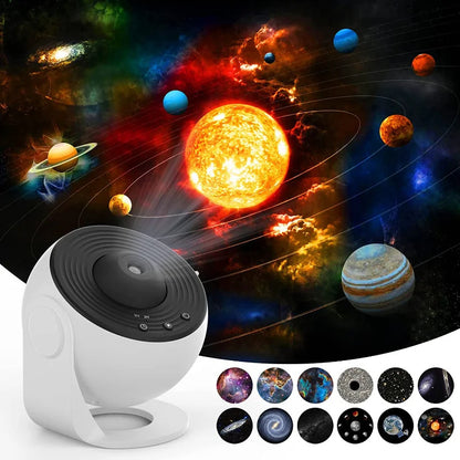 12-in-1 Planetarium Galaxy Projector