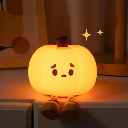 Cute Halloween Pumpkin Night Lamp