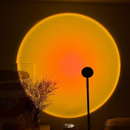 Sunset Red Floor Lamp Net Red Light