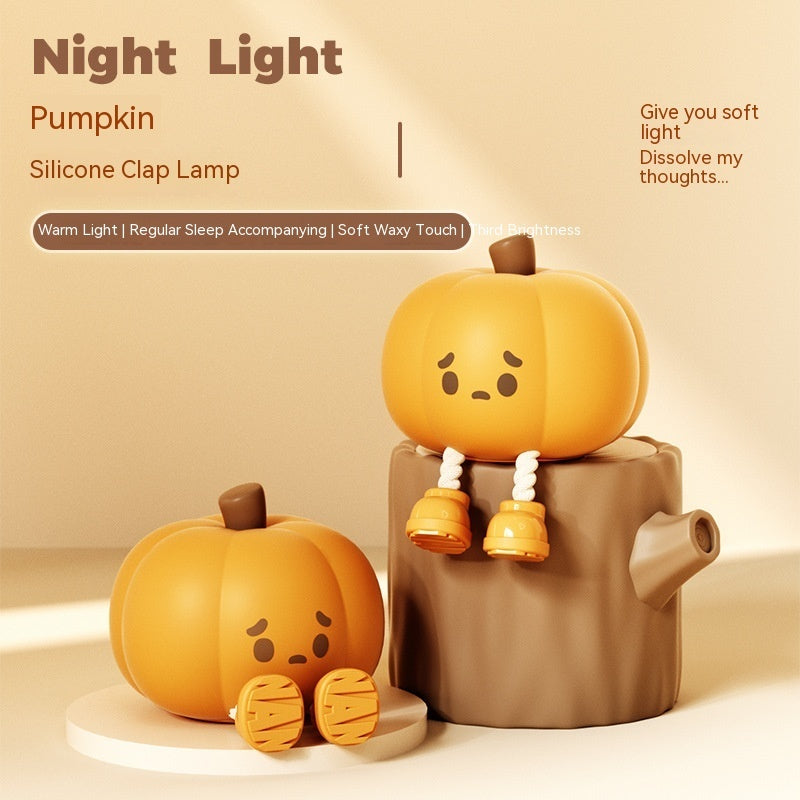 Cute Halloween Pumpkin Night Lamp