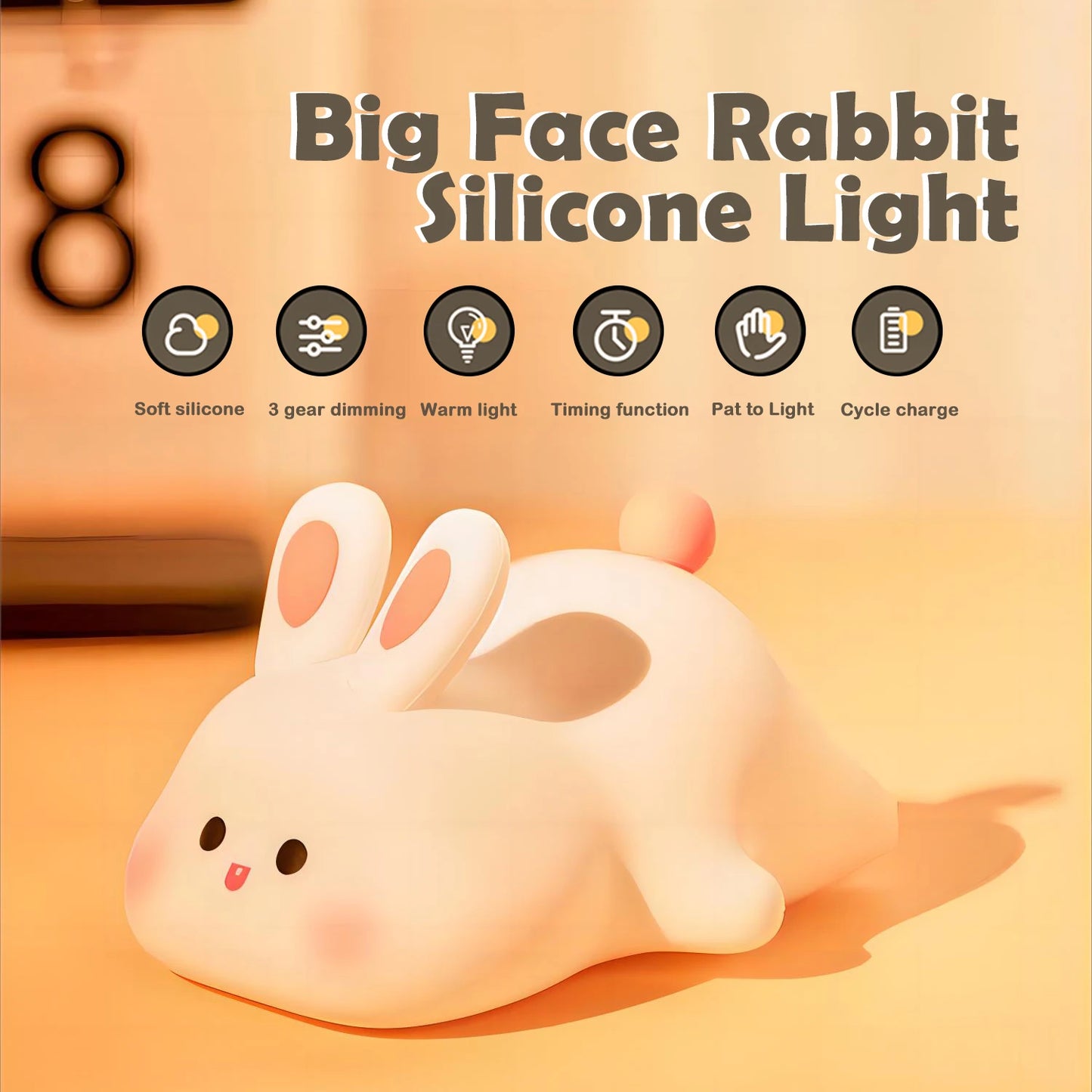 Cute Rabbit Lamp