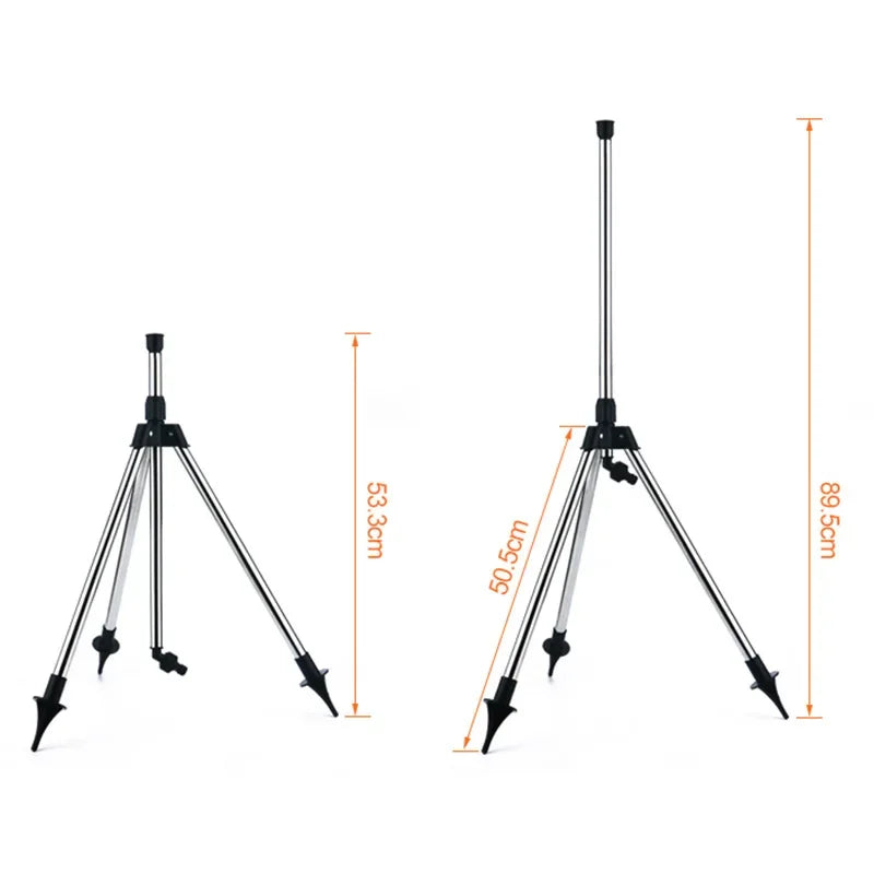 360-Degree Stainless Steel Tripod Set Irrigation