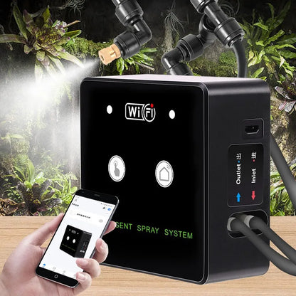 WiFi Control Rainforest Spray System