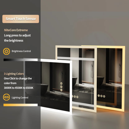 🟢 LED Backlit Mirror