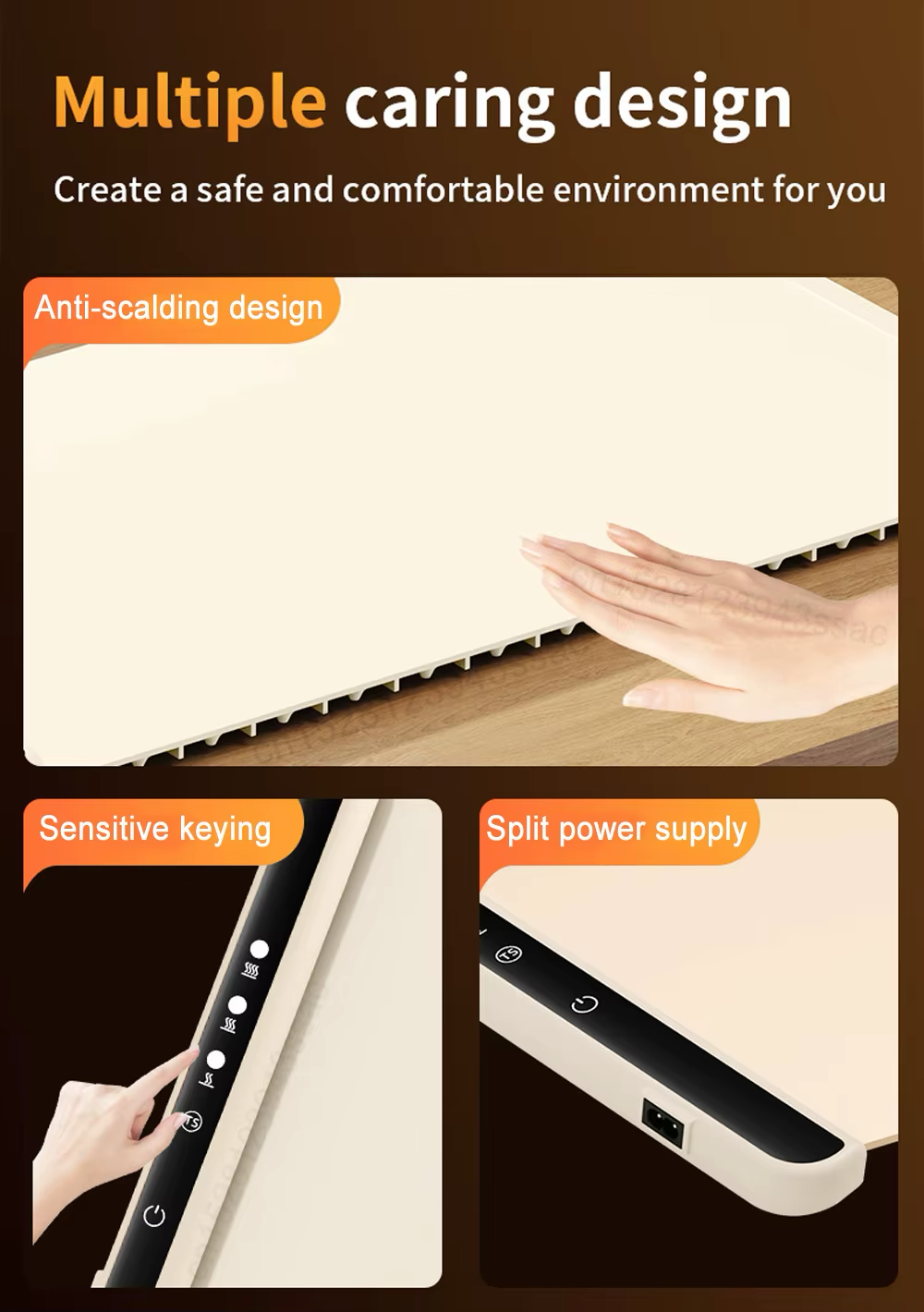 🟢 Electric Food Warming Tray