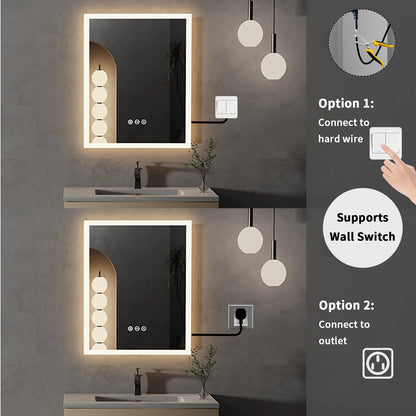 🟢 LED Backlit Mirror