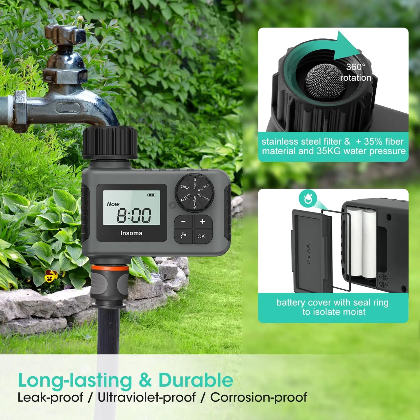 🟢 Intelligent Watering System Controller