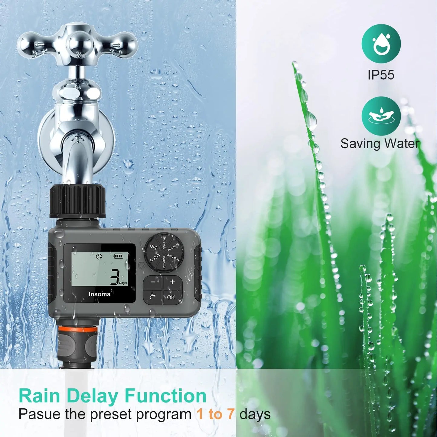 🟢 Intelligent Watering System Controller
