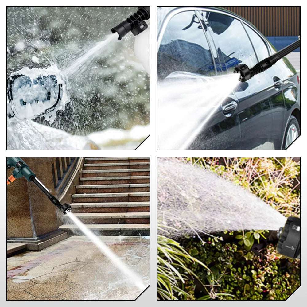 🟢 6 in 1 High Pressure Washer