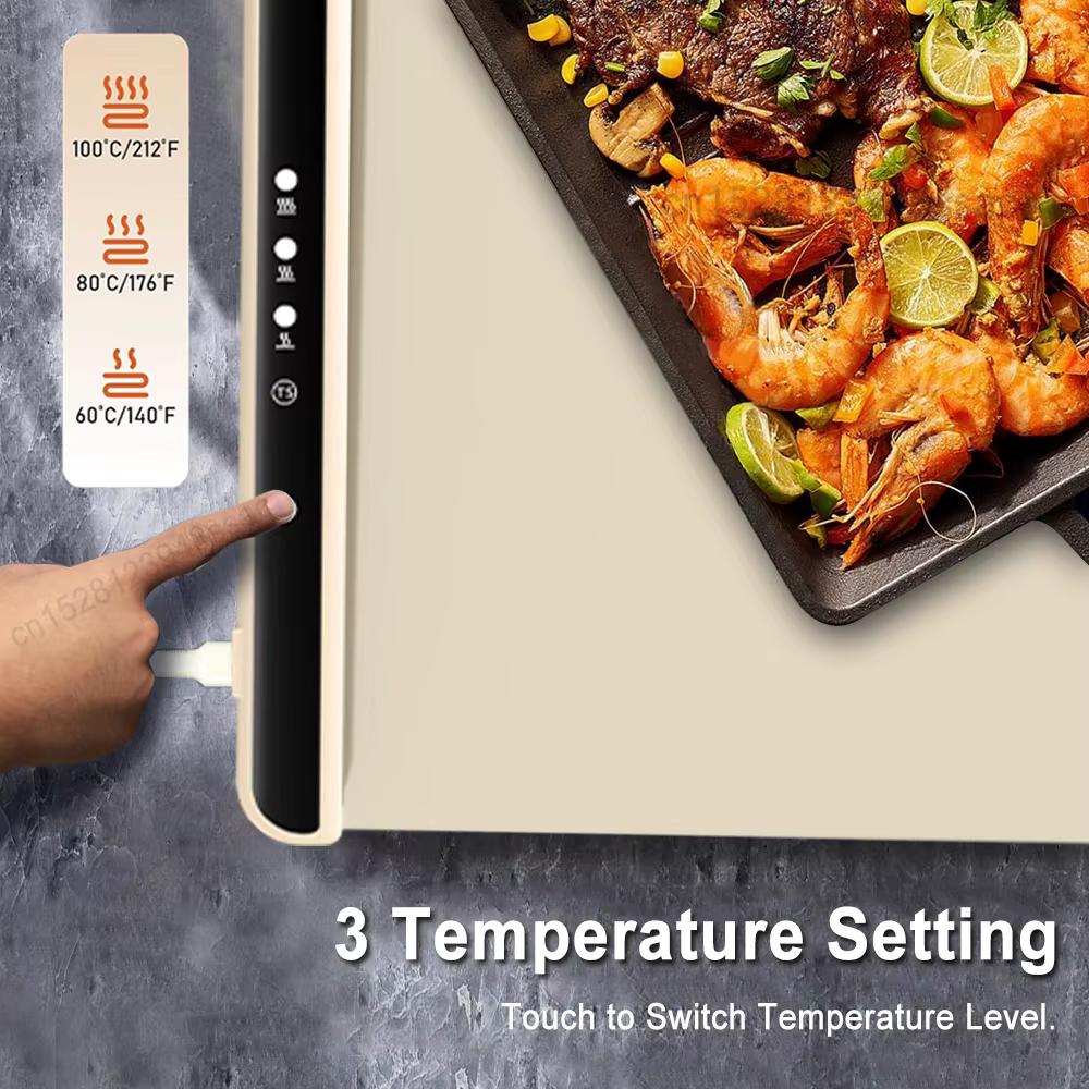 🟢 Electric Food Warming Tray
