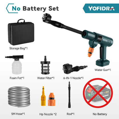 🟢 6 in 1 High Pressure Washer