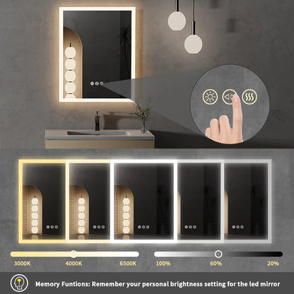 🟢 LED Backlit Mirror