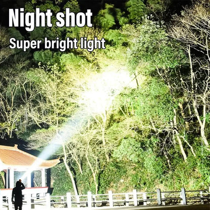 Solar LED Flashlight