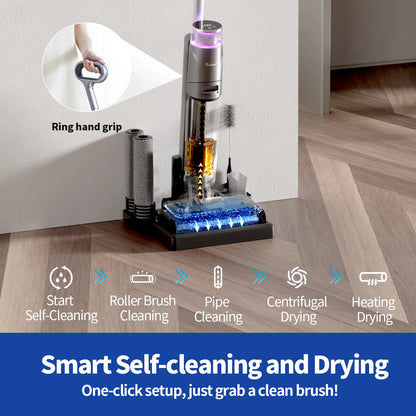 🟢 Wireless Smart Wet/Dry Vacuum Cleaner