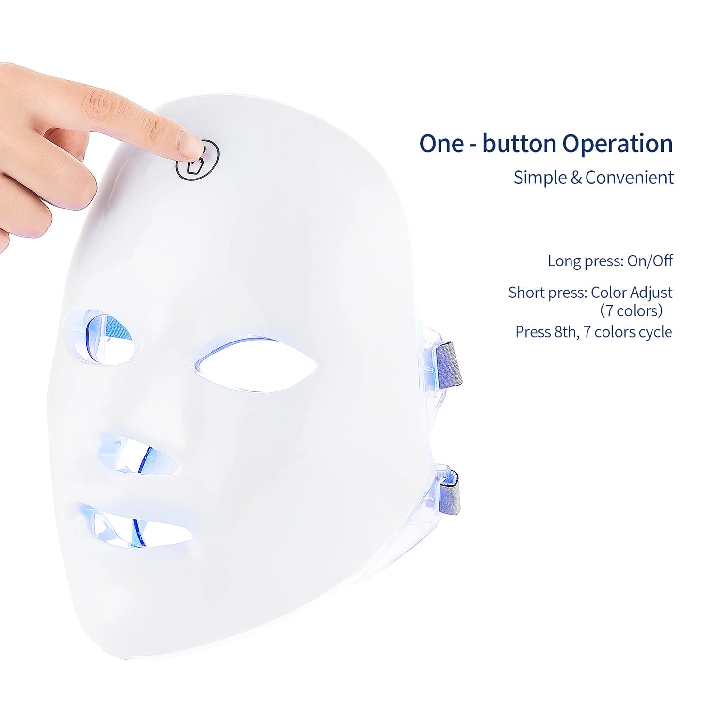 7-Color LED Facial Mask