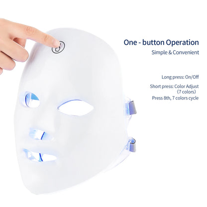 7-Color LED Facial Mask