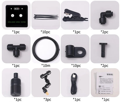 WiFi Control Rainforest Spray System