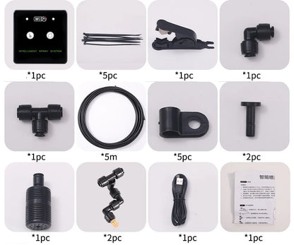 WiFi Control Rainforest Spray System