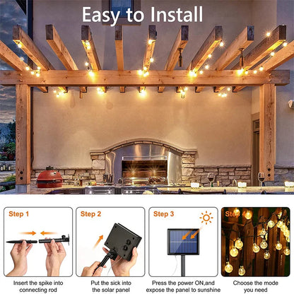 Solar Crystal Lights