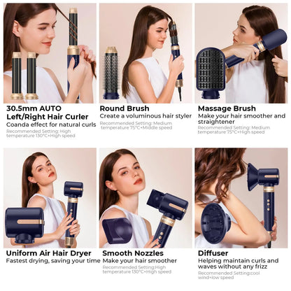 UKLISS 7-in-1 Multifunctional Hot Air Styler