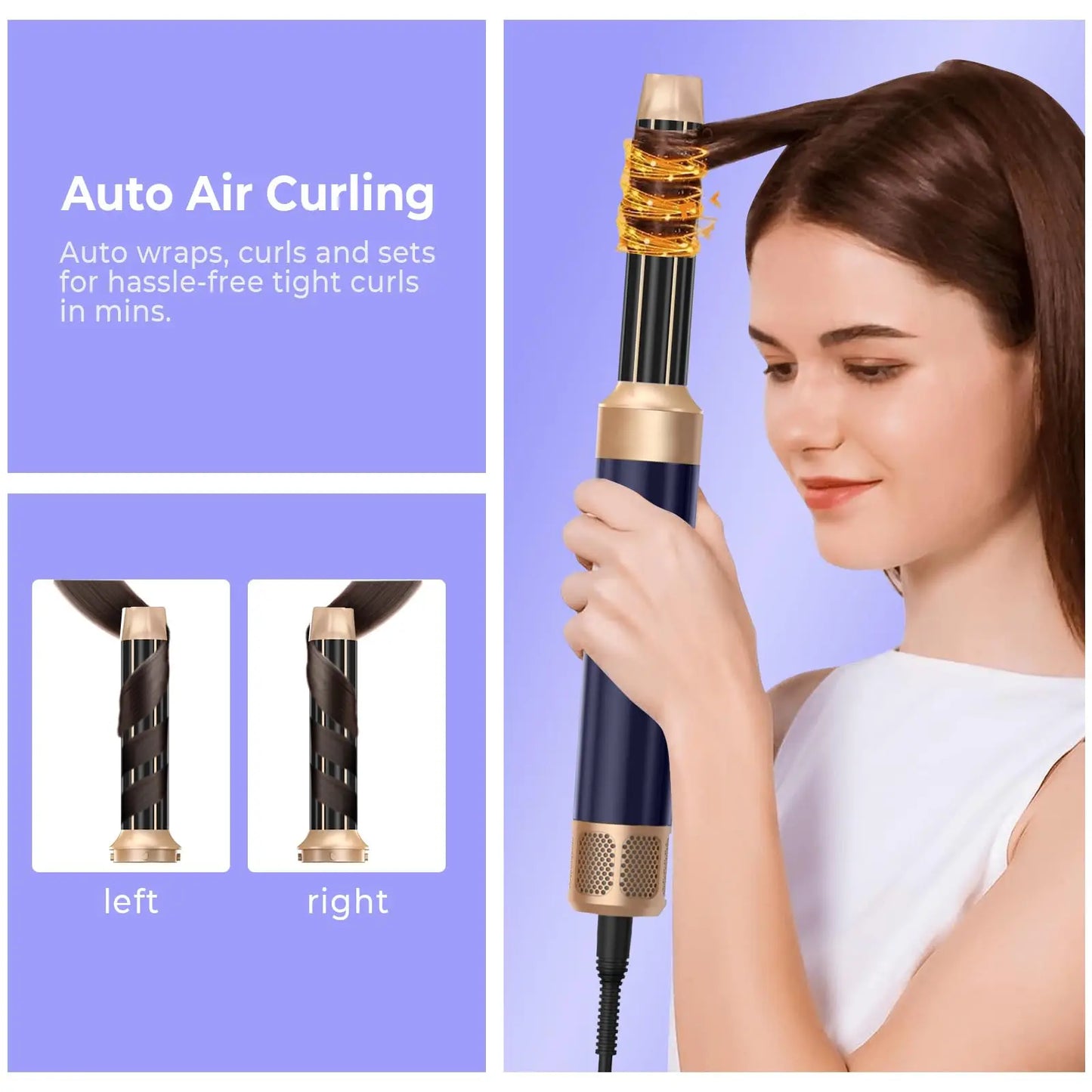 UKLISS 7-in-1 Multifunctional Hot Air Styler