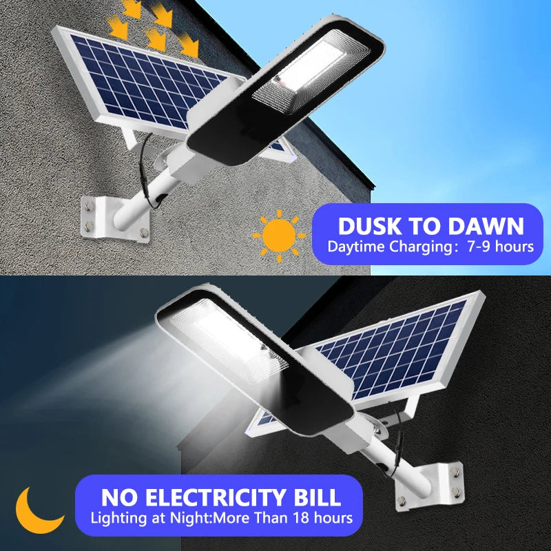 🟢 EcoBeam Solar Street Light