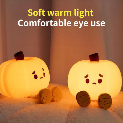 Cute Halloween Pumpkin Night Lamp