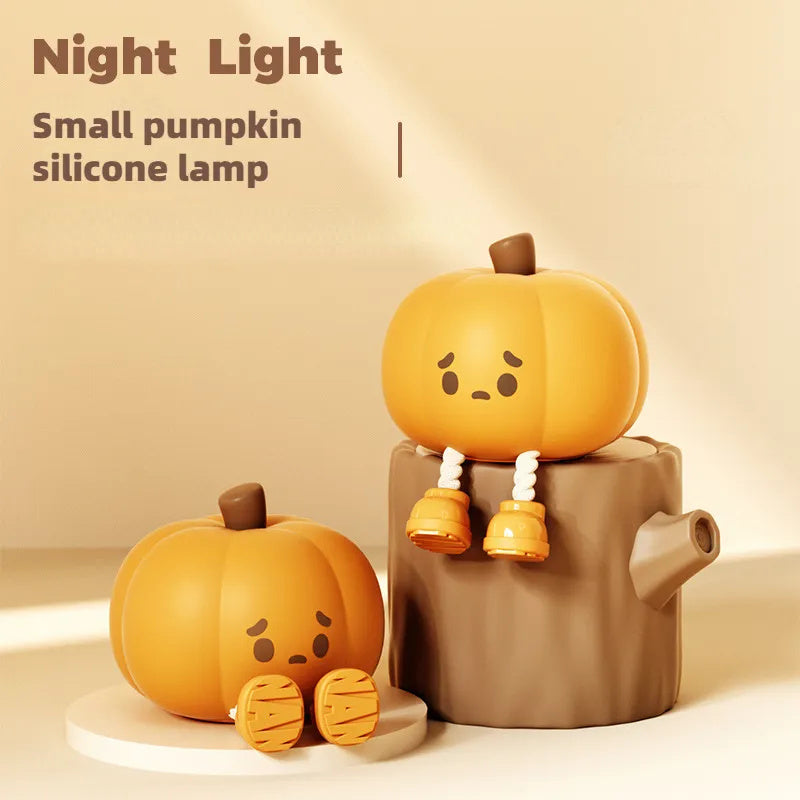 Cute Halloween Pumpkin Night Lamp