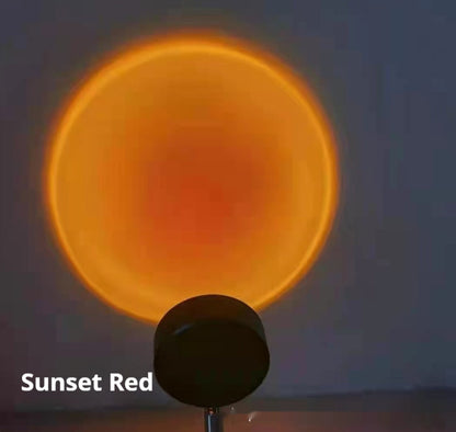 Sunset Red Floor Lamp Net Red Light
